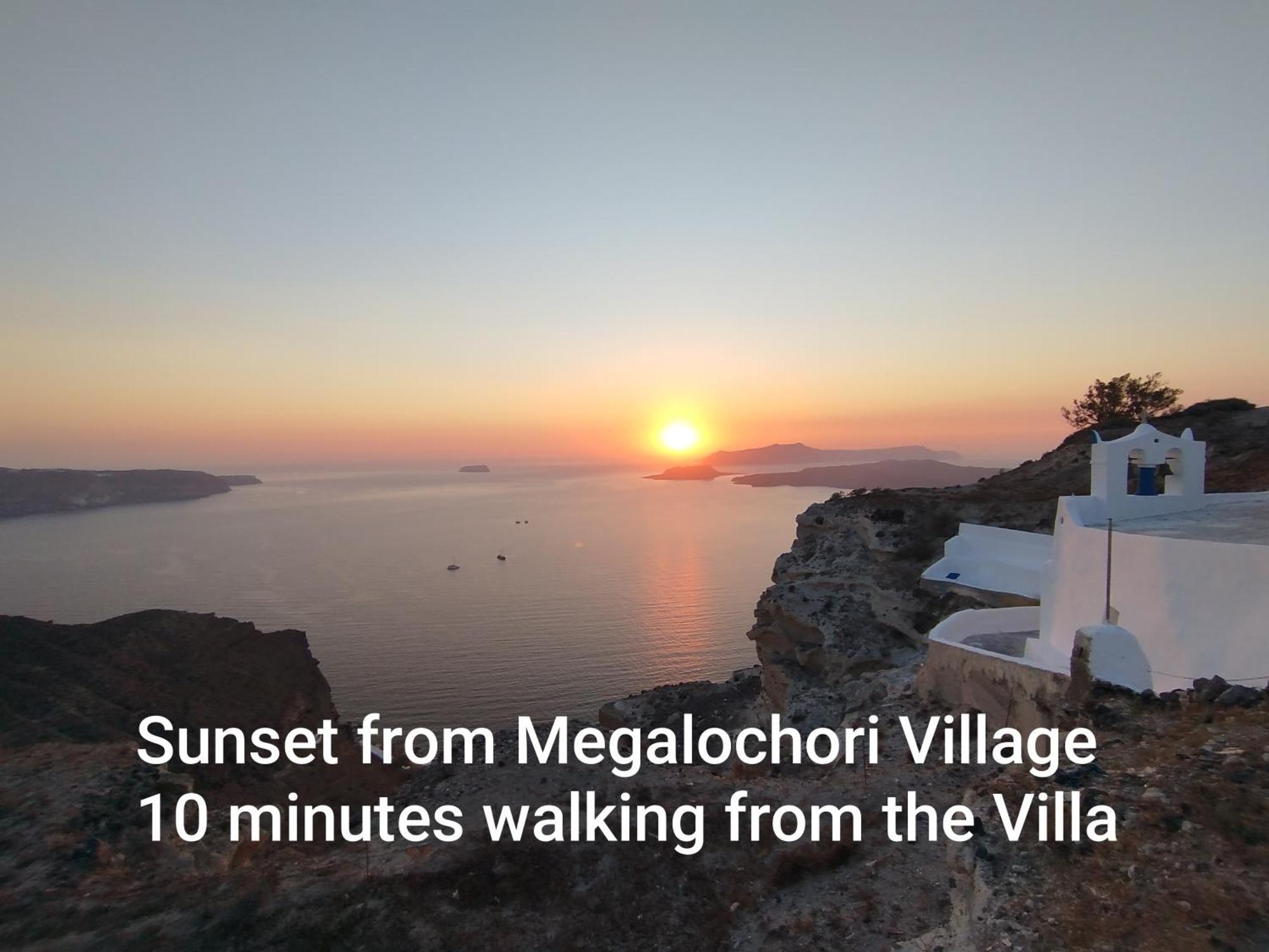 Aidos Villa Santorini 메갈로호리 외부 사진